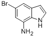 Structure of 7-AMINO-5-BROMOINDOLE