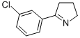 Structure of 5-(3-CHLOROPHENYL)-3,4-DIHYDRO-2H-PYRROLE