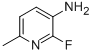 2-氟-3-氨基-6-甲基吡啶结构式