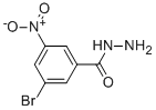 3-BROMO-5-NITROBENZOHYDRAZIDE结构式