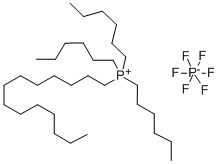 Structure of TRIHEXYL(TETRADECYL)PHOSPHONIUM HEXAFLUOROPHOSPHATE
