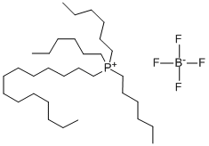 Structure of TRIHEXYL(TETRADECYL)PHOSPHONIUM TETRAFLUOROBORATE