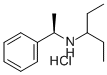 (R)-(+)-N-(3-苯基)-1-苯乙胺盐酸盐结构式