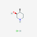Structure of trans-3-Hydroxy-4-Methylpiperidine hydrochloride