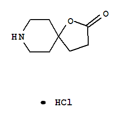 1-氧杂-8-氮杂-螺[4,5]癸-2-酮盐酸盐结构式
