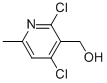Structure of (2,4-DICHLORO-6-METHYLPYRIDIN-3-YL)METHANOL