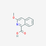 Structure of 3-methoxyisoquinoline-1-carboxylic Acid