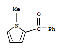 Methanone, (1-methyl-1H-pyrrol-2-yl)phenyl-结构式