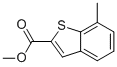 7-METHYL-BENZO[B]THIOPHENE-2-CARBOXYLIC ACID METHYL ESTER结构式