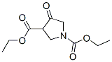 Structure of 4-OXO-PYRROLIDINE-1,3-DICARBOXYLIC ACID DIETHYL ESTER