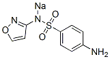 Structure of 4-Amino-N-(isoxazol-3-yl)-N-sodiobenzenesulfonamide