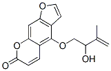 Structure of 4-[(2-Hydroxy-3-methyl-3-butenyl)oxy]-7H-furo[3,2-g][1]benzopyran-7-one