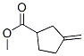Cyclopentanecarboxylicacid, 3-methylene-, methyl ester结构式