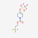 Structure of 2-(Trimethylsilyl)ethyl 4-(((trifluoromethyl)sulfonyl)oxy)-5,6-dihydropyridine-1(2H)-carboxylate