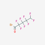 5H-OCTAFLUOROPENTANOYL BROMIDE,  95 %结构式