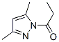 Structure of 3,5-Dimethyl-1-(1-Oxopropyl)-1H-Pyrazole