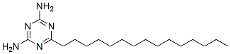 Structure of 6-pentadecyl-1,3,5-triazine-2,4-diamine