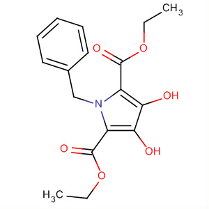 Structure of DIETHYL 1-BENZYL-3 4-DIHYDROXY-1H-PYRRO&