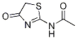 N-(4-oxo-4,5-dihydrothiazol-2-yl)acetamide结构式