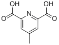 Structure of 4-methylpyridine-2,6-dicarboxylic acid