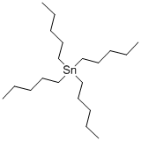 Structure of TETRA-N-PENTYLTIN