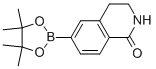 Structure of 3,4-DIHYDRO-6-(4,4,5,5-TETRAMETHYL-1,3,2-DIOXABOROLAN-2-YL)-1(2H)-ISOQUINOLINONE