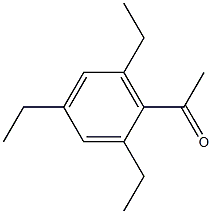 Structure of 1-(2,4,6-triethylphenyl)ethanone