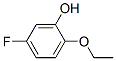 Structure of Phenol,2-ethoxy-5-fluoro-