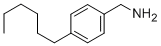 Chemical structure of 4-n-Hexylbenzylamine