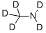 Structure of METHYLAMINE-D5