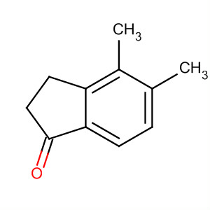 1H-Inden-1-one, 2,3-dihydro-4,5-dimethyl-结构式