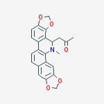 Structure of 6-Acetonyldihydrosanguinarine
