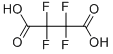 Structure of TETRAFLUOROSUCCINIC ACID