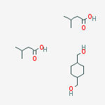 Structure of 1,4-CYCLOHEXANEDIMETHANOL DIISOVALERATE