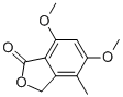5,7-DIMETHOXY-4-METHYL-3H-ISOBENZOFURAN-1-ONE结构式