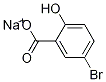 Structure of Benzoic acid, 5-broMo-2-hydroxy-, MonosodiuM salt