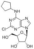 Structure of 2-Chloro-N6-cyclopentyladenosine
