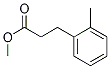 Structure of Benzenepropanoic acid, 2-methyl-, methyl ester