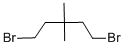 Structure of 1,5-DIBROMO-3,3-DIMETHYLPENTANE