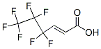 Structure of 2H,3H-PERFLUOROHEX-2-ENOIC ACID