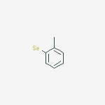 Structure of (2-methylphenyl)selanyl