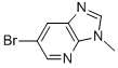 Structure of 6-BROMO-3-METHYL-3H-IMIDAZO[4,5-B]PYRIDINE