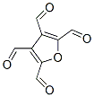 Structure of FURANTETRACARBOXALDEHYDE