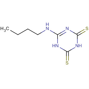 1,3,5-Triazine-2,4(1H,3H)-dithione, 6-(butylamino)-结构式