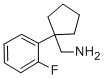 Structure of Cyclopentanemethanamine,1-(2-fluorophenyl)-