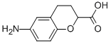 Structure of 2H-1-BENZOPYRAN-2-CARBOXYLIC ACID, 6-AMINO-3,4-DIHYDRO-