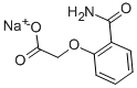 Structure of Sodium (2-carbamoylphenoxy)acetate