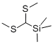 Structure of BIS(METHYLTHIO)(TRIMETHYLSILYL)METHANE