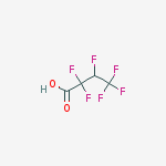 2,2,3,4,4,4-hexafluorobutanoic acid结构式