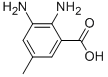 2,3-DIAMINO-5-METHYLBENZOIC ACID结构式